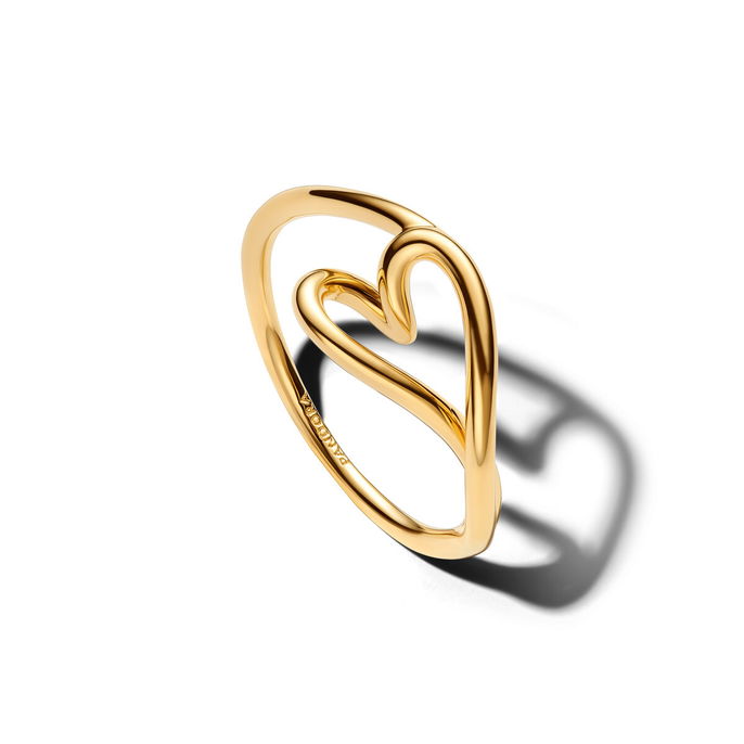 Organically Shaped Heart Small Ring Organically Shaped Heart Small Ring