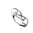 Organically Shaped Heart Small Ring #194361C00 Organically Shaped Heart Small Ring #194361C00