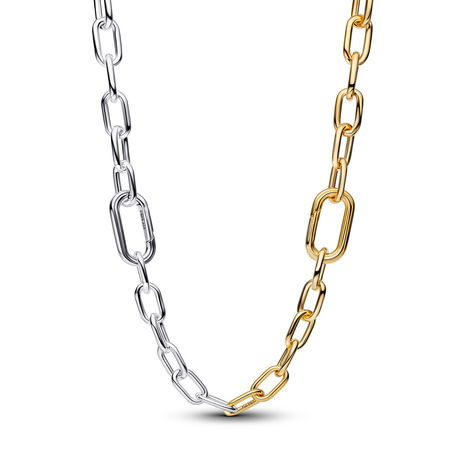 Two-tone Link Chain Necklace