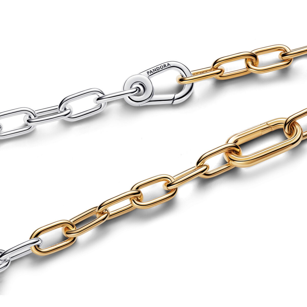 Two-tone Link Chain Necklace
