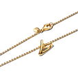 Organically Shaped Heart Small Pendant Necklace Organically Shaped Heart Small Pendant Necklace