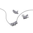 Halo Heart Trio Jewelry Gift Set Halo Heart Trio Jewelry Gift Set