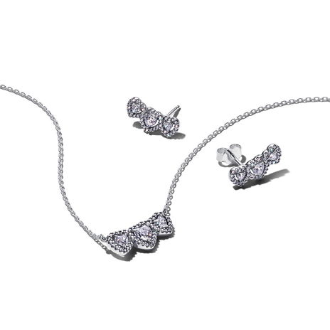 Halo Heart Trio Jewelry Gift Set