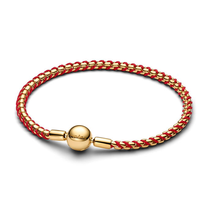 Red Cord Snake Chain Bracelet Red Cord Snake Chain Bracelet