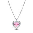 Pink Halo Heart Collier Necklace Pink Halo Heart Collier Necklace