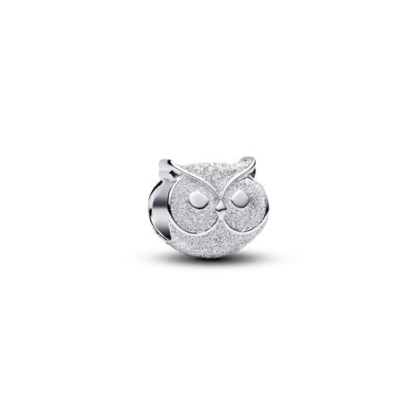 Textured Owl Mini Charm