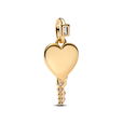 Engravable Heart Key Pendant Engravable Heart Key Pendant