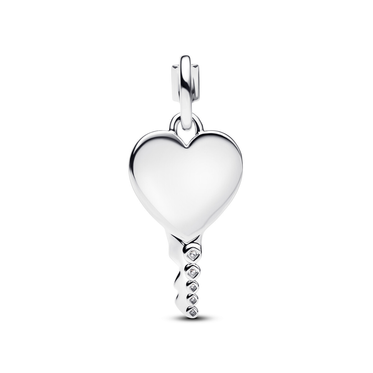 Engravable Heart Key Pendant #394353C01