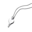 Engravable Heart Key Pendant #394353C01 Engravable Heart Key Pendant #394353C01