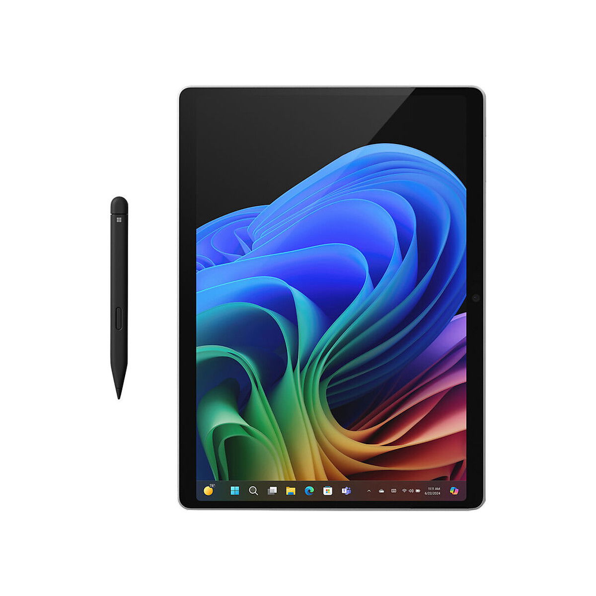 Microsoft - 13" Surface Pro for Business Copilot+ PC (11th Edition, Platinum, Wi-Fi Only)