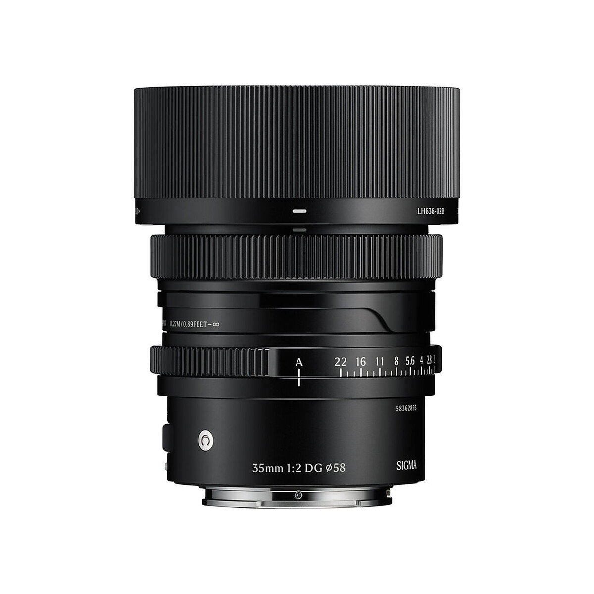 Sigma - 35mm f/2 DG Contemporary Lens (Sony E, Black)