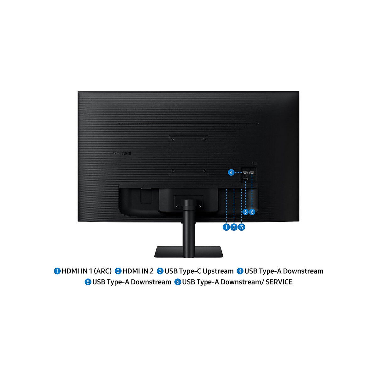Samsung - M70F - 4K Smart Monitor - 32 inch- Vision AI