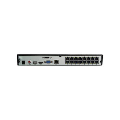 Hikvision - 16P H.265 16 Channel PoE 4K 8MP Network Video Recorder NVR, Plug & Play