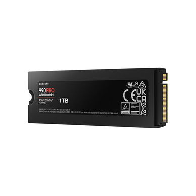Samsung - 1TB 990 PRO PCIe 4.0 x4 M.2 Internal SSD with Heatsink