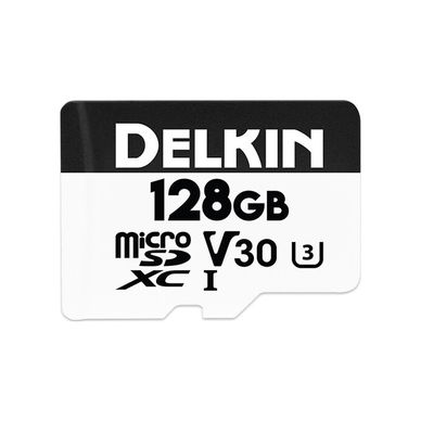 Delkin Devices - Drone UHS-I microSDXC Memory Card with SD Adapter