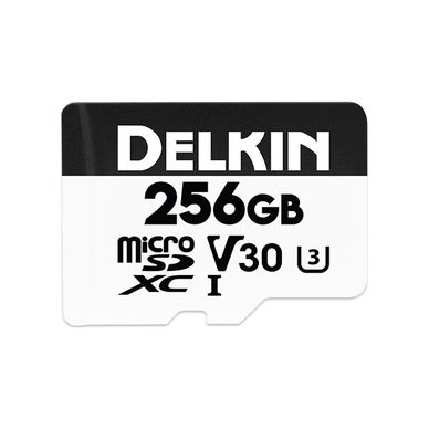 Delkin Devices - Drone UHS-I microSDXC Memory Card with SD Adapter
