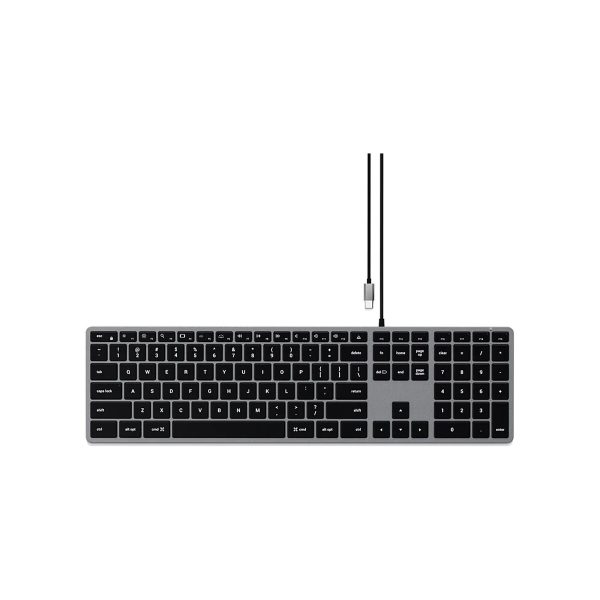 Satechi - Slim W3 Wired Backlit Keyboard
