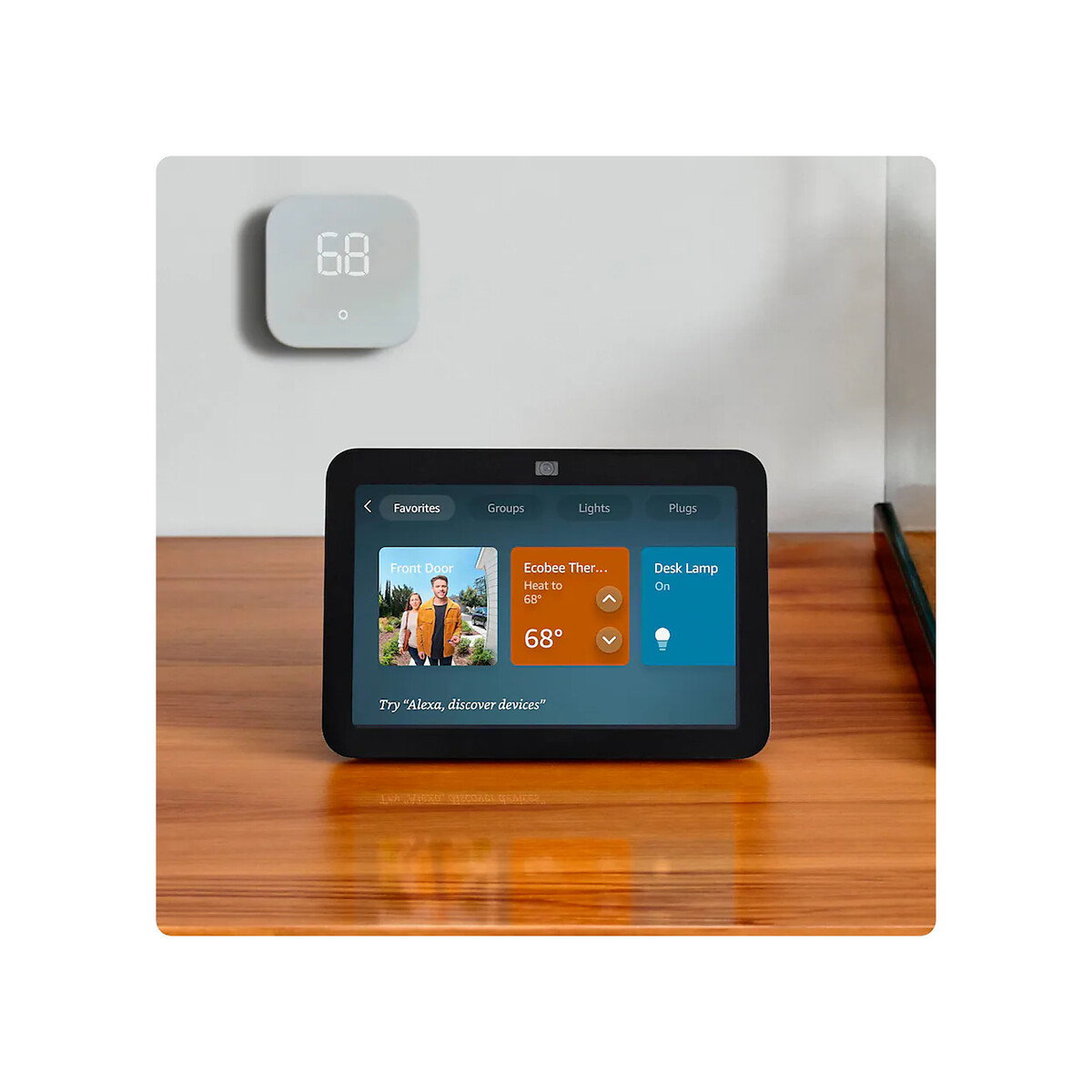 Amazon - Echo Show 8 (3rd Generation) 8-inch Smart Display with Alexa - Charcoal