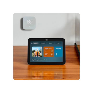 Amazon - Echo Show 8 (3rd Generation) 8-inch Smart Display with Alexa - Charcoal
