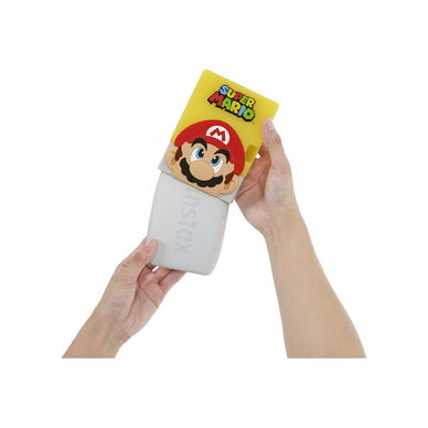 FUJIFILM - instax mini Link 3 Smartphone Printer with Super Mario Case (Clay White)