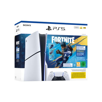 Sony - PlayStation 5 Slim Console Disc Edition 1TB - Fortnite Flowering Chaos Bundle