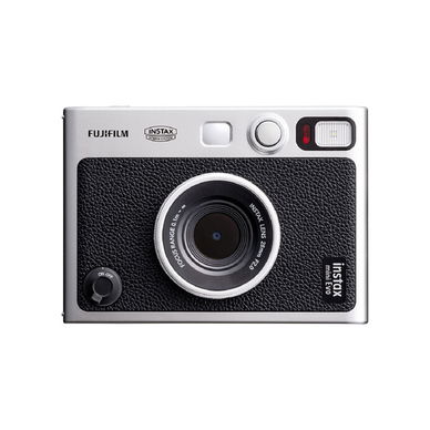 Fujifilm - INSTAX MINI EVO Hybrid Instant Camera, Black