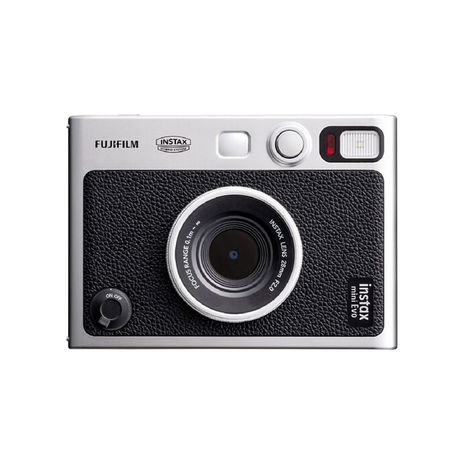 Fujifilm - INSTAX MINI EVO Hybrid Instant Camera, Black
