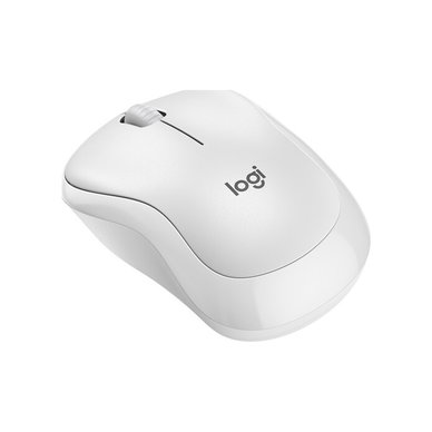Logitech - 910-007116 M240 Silent Bluetooth Mouse, Off White