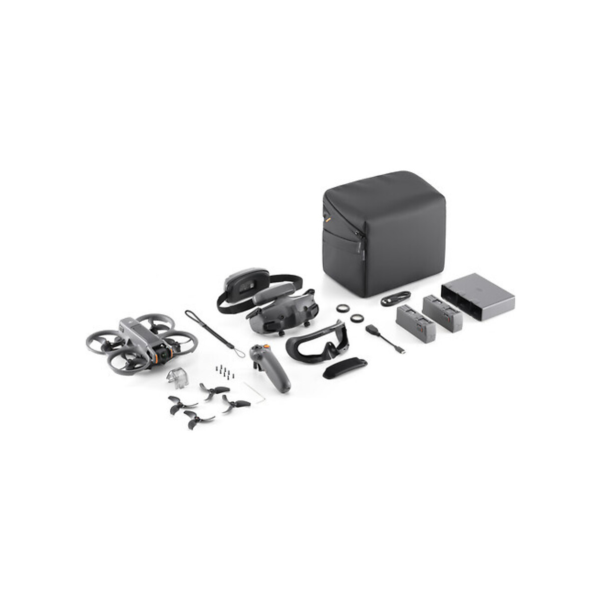 DJI - Avata 2, Fly More Combo, Three Batteries