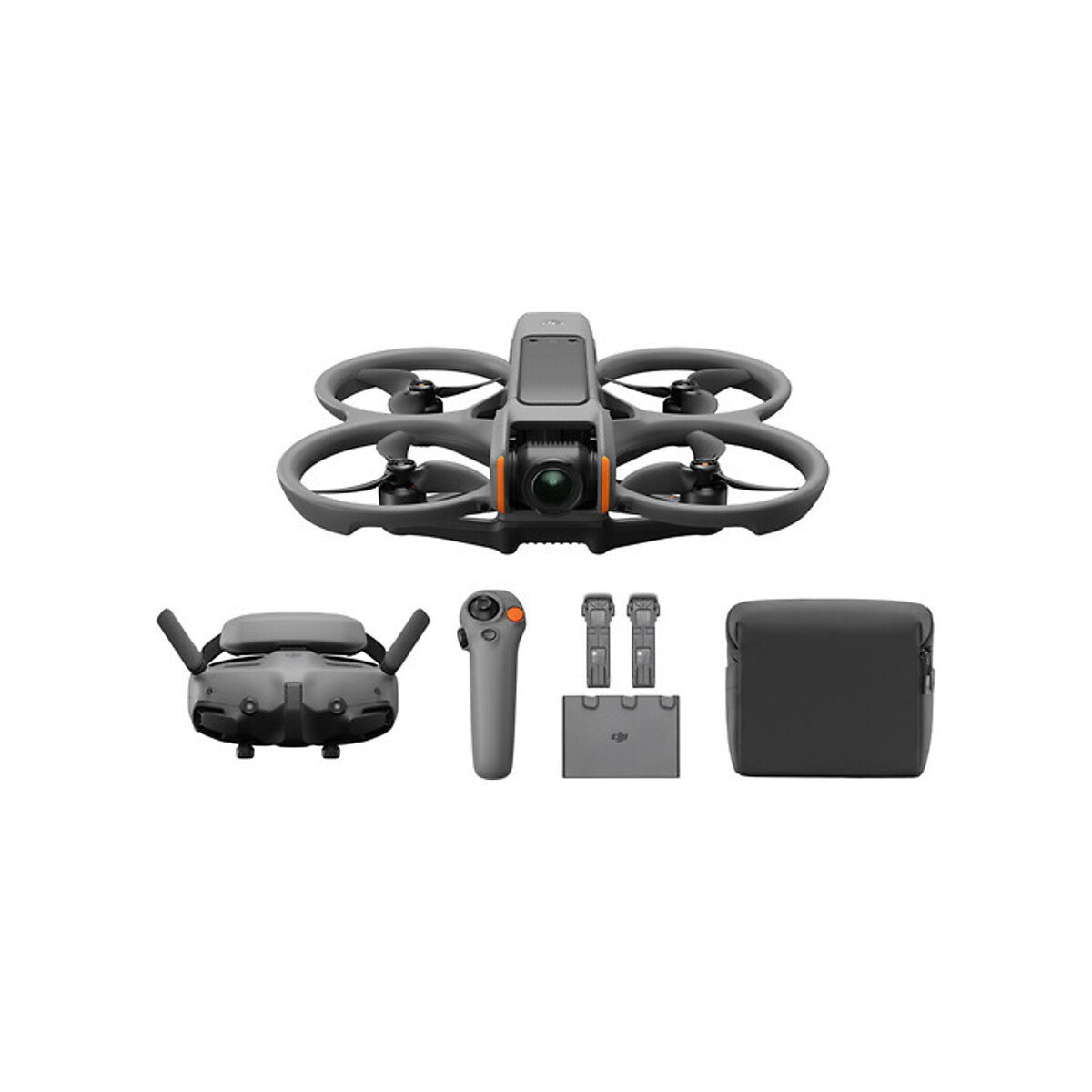DJI - Avata 2, Fly More Combo, Three Batteries