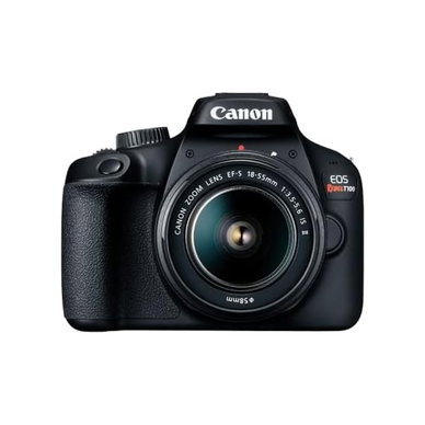Canon - DSLR T100 4855DCIII Camera with 18-55mm Lens Kit