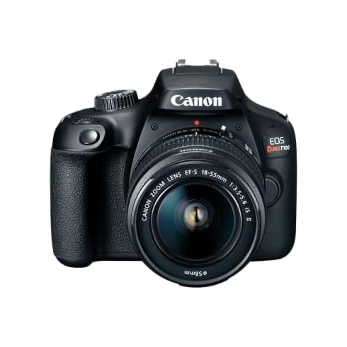 Canon - DSLR T100 4855DCIII Camera with 18-55mm Lens Kit