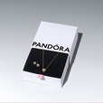 Golden Elevated Heart Jewelry Gift Set Golden Elevated Heart Jewelry Gift Set
