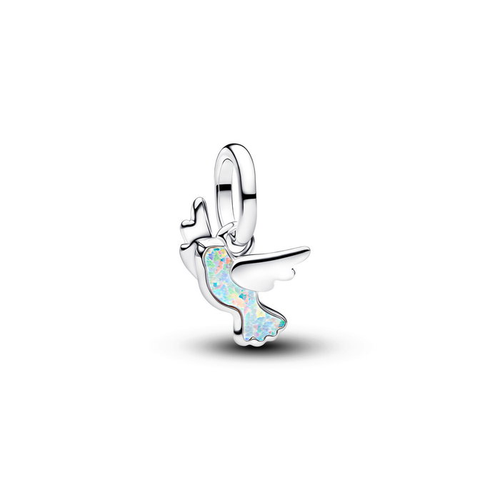 White Dove Mini Dangle Charm