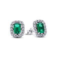 Sparkling Rectangular Stud Earrings Sparkling Rectangular Stud Earrings