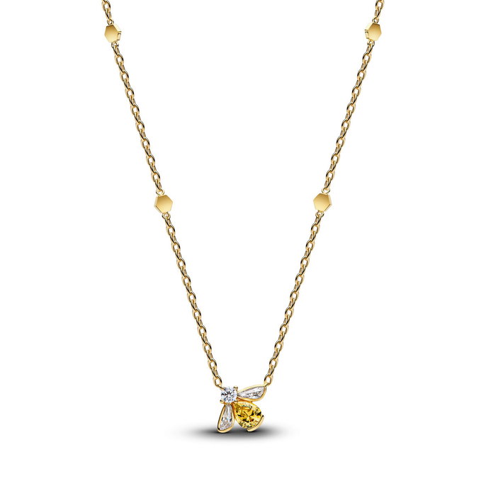Honey Bee Pendant Necklace