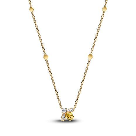 Honey Bee Pendant Necklace