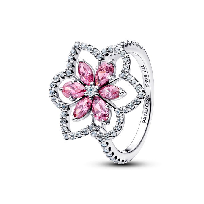 Double Flower Cocktail Ring Double Flower Cocktail Ring