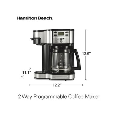 Hamilton - Beach 2-Way Programmable Coffee Maker