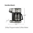 Hamilton - Beach 2-Way Programmable Coffee Maker Hamilton - Beach 2-Way Programmable Coffee Maker