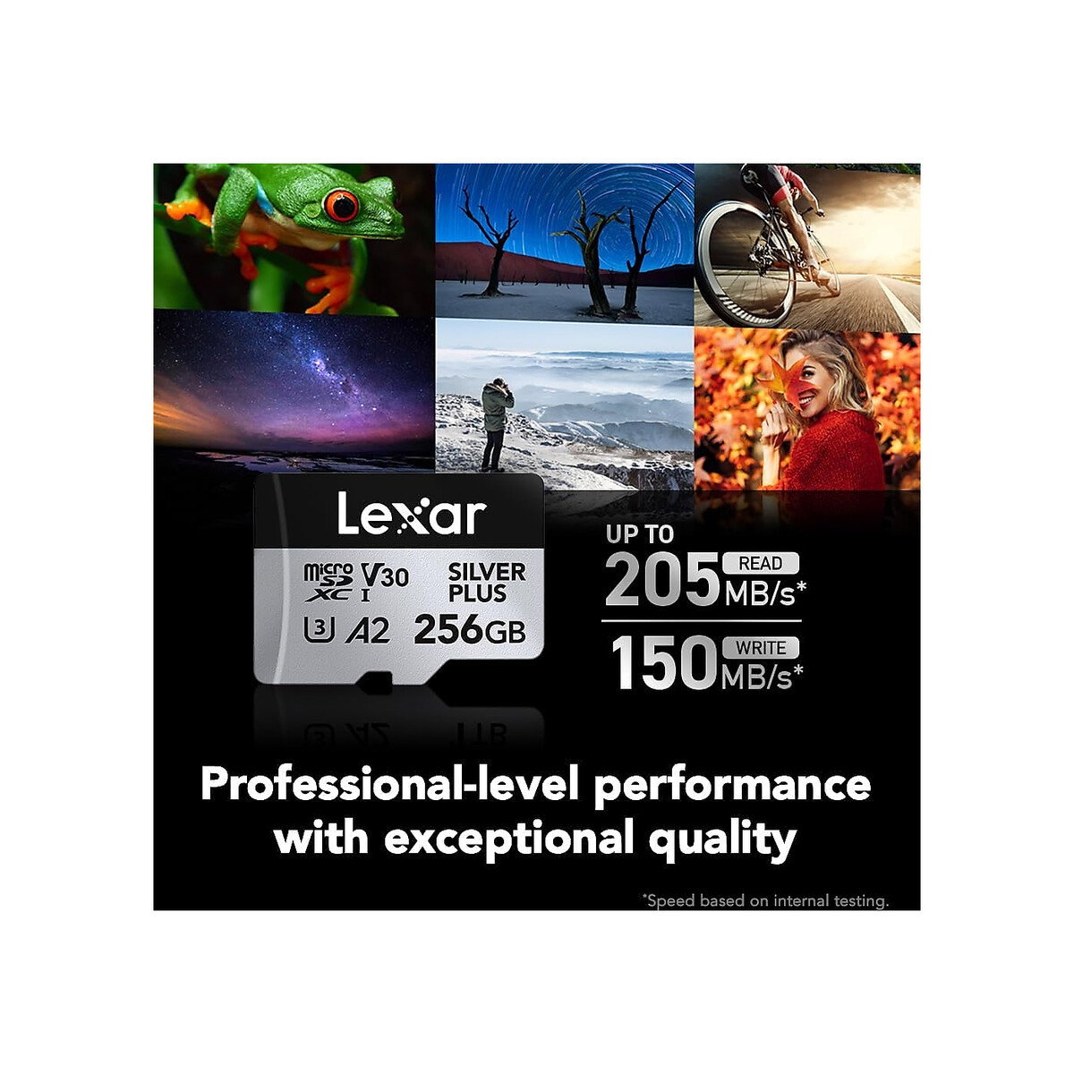 LEXAR - SILVER PLUS microSDXC
