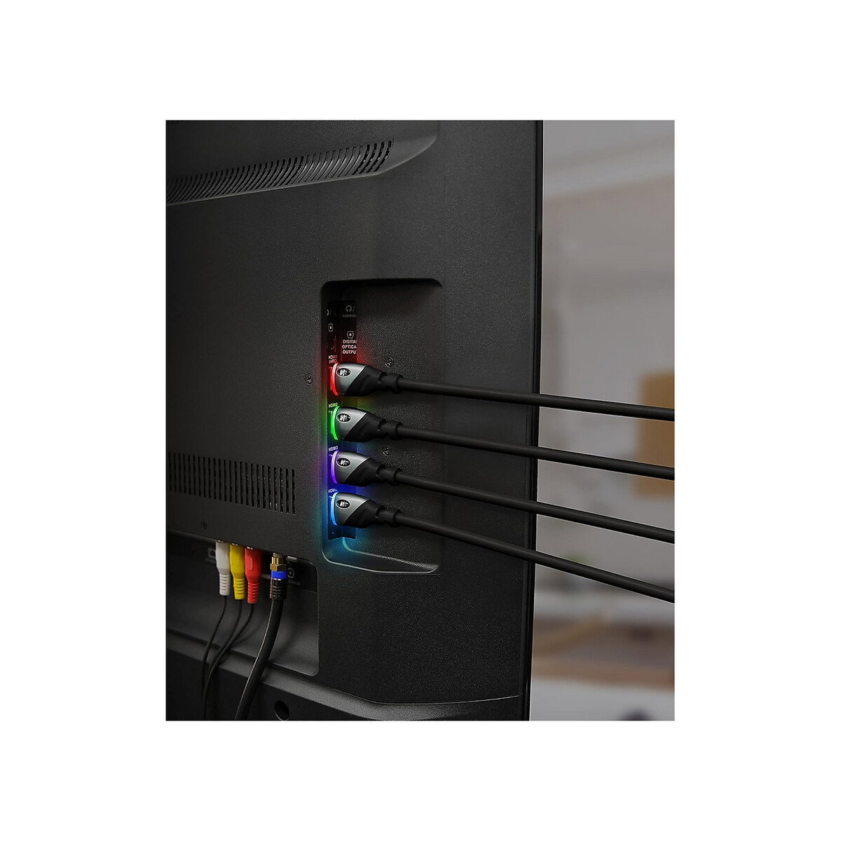 Monster - 6ft High Speed 4K Hdr Hdmi Cable