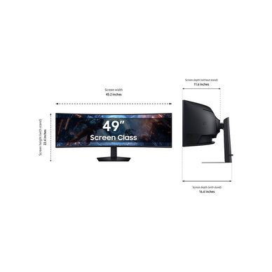 Samsung - 49-inch Odyssey G9