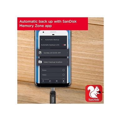 SANDISK - 256GB ULTRA DUAL DRIVE GO USB TYPE C