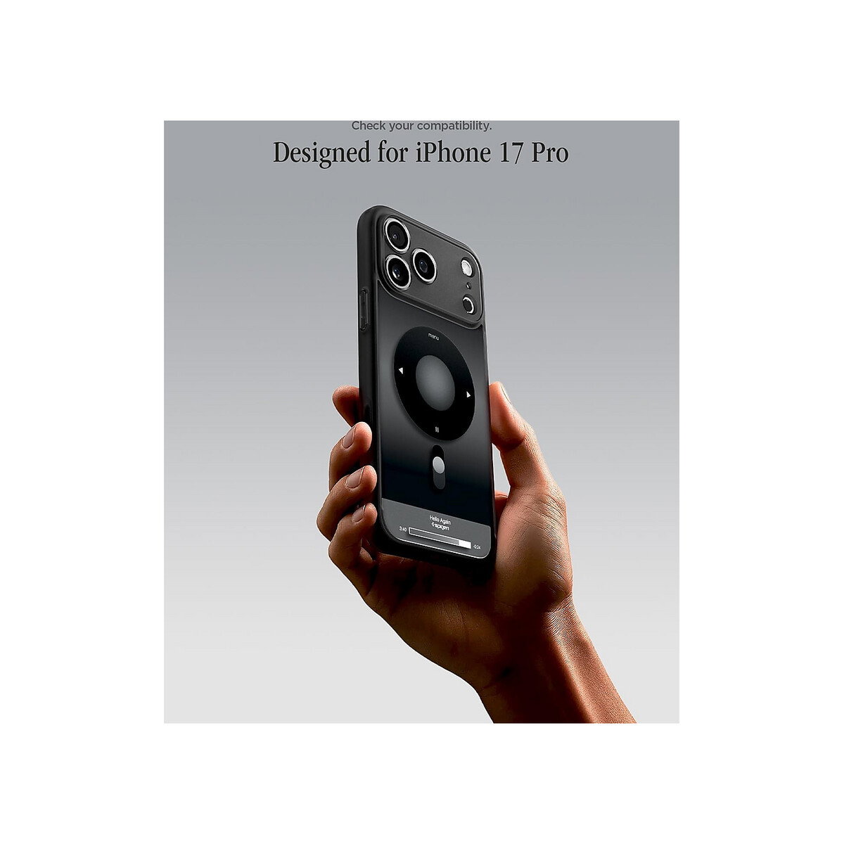 Spigen - Ultra Hybrid MagFit Case for iPhone 17 Pro, MagSafe Compatible