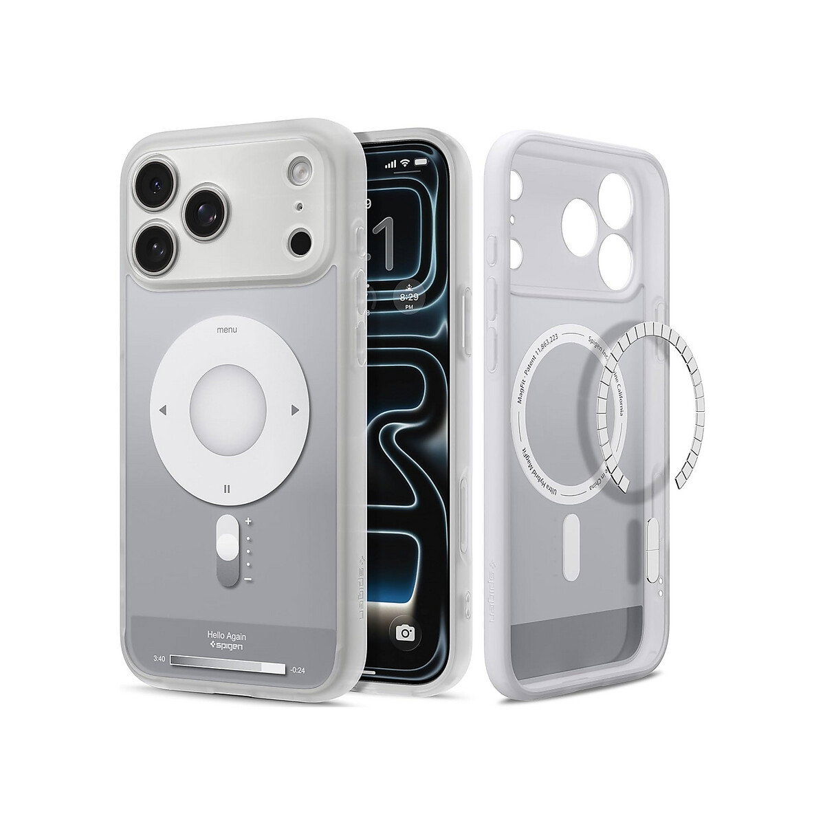 Spigen - Ultra Hybrid MagFit Case for iPhone 17 Pro, MagSafe Compatible