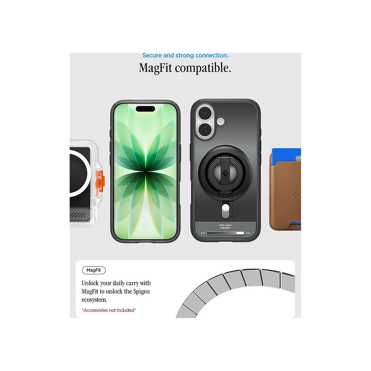 Spigen - Ultra Hybrid MagFit Direct Digital Printing Case for iPhone 17