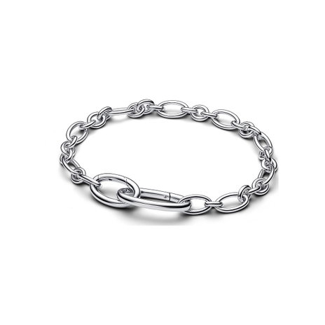 Openable Oval Link Chain Bracelet