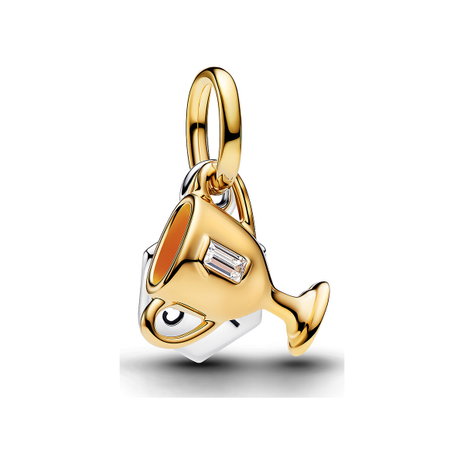 Engravable Trophy Double Dangle Charm