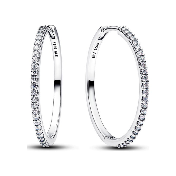 Sparkling Hoop Earrings #294650C01 Sparkling Hoop Earrings #294650C01